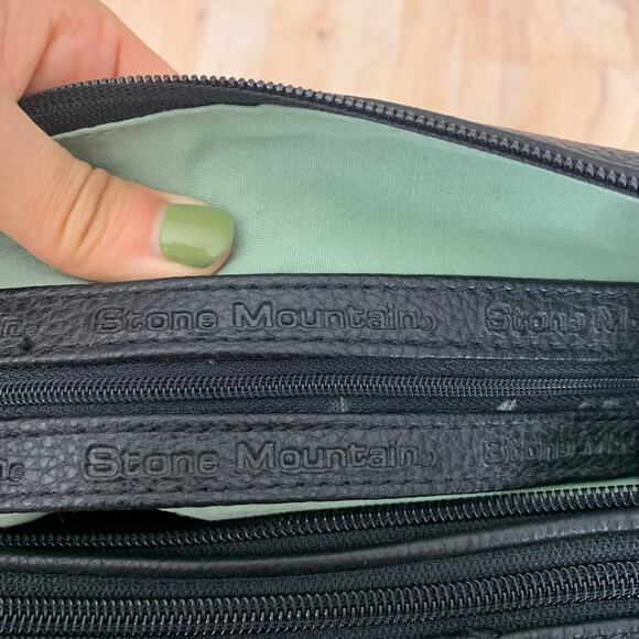 Stone Mountain Black Shoulder Bag - Picture 8 of 9